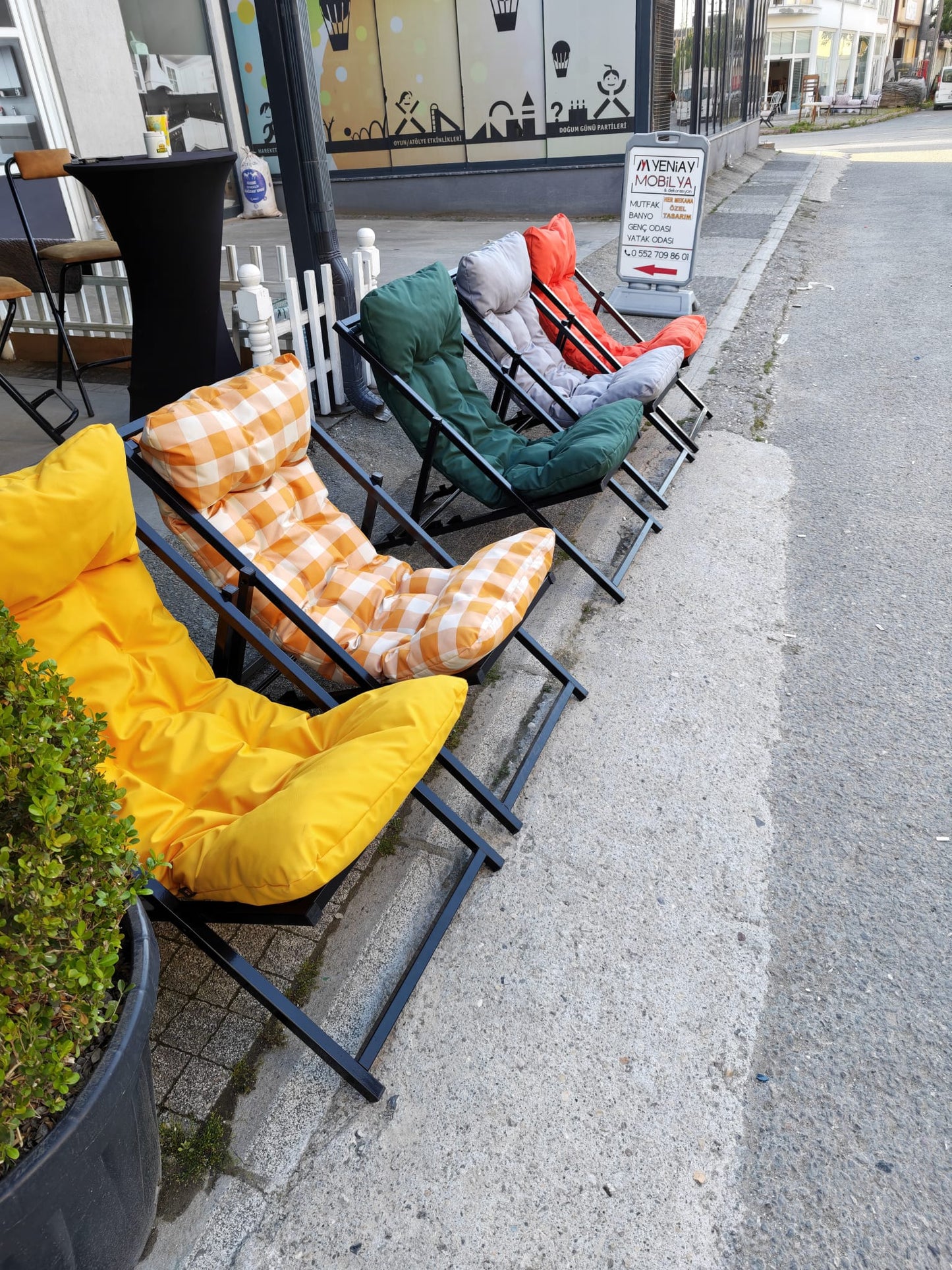 katlanabilir premium şezlong